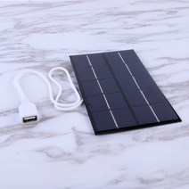 태양광 패널 USB 태양 전지 5W 5V DIY 태양열 충전기 88x142mm 3-5V