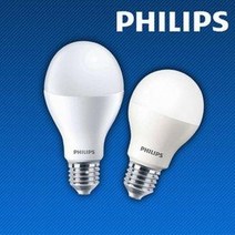 필립스 LED 전구 모음 백열등대체용/LED램프, 필립스LED전구_10W, 전구색(노란빛)