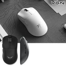 [XC샵] VGN 게임밍 무선 마우스 F1 PRO / F1 PRO MAX / MOBA PAW 2.4G 무선게이밍마우스 130H 연속 항속, 블랙, F1 PRO MAX+4K수신기