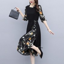 돌잔치 엄마 원피스 정장원피스 봄 피로연 여성 옷차림 상견례