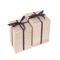 오동나무박스 단지 포장 상자, 오동나무박스1.2kg, 1개