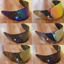 쇼에이 Shoei 오토바이 헬멧 CWR-1 CWR-F Z7 X14 전용 컬러 실드 쉴드, 6.실버 크롬