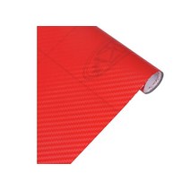 수전사필름 1Pc 3D 탄소 섬유 무광택 비닐 필름 자동 시트 랩 롤 스티커 Diy 장식 멀티 매트 방수 Exterieu, 02 빨간_03 127x30cm