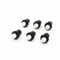 6pcs 자동 잠금순간 푸시 버튼 스위치 ds228 ds428 12mm 오프-온 푸시 버튼 스위치 3a125vac 1.5a250vac ds-228 ds-428, 6개 흰색, 자동 잠금