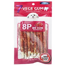 베게 미트 오리 스틱껌 8p 우유껌 딩고껌