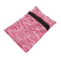 손목 보호대 아대 팔목 지퍼 러닝 백 경량 지갑 파우치 전화 키 카드 Sweatband 휘트니스 스포츠 자전거 팔찌 팔 가방, 분홍색