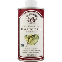 La Tourangelle 라투랑겔 로스티드 헤이즐넛 오일 Roasted Hazelnut Oil 500ml, 1팩