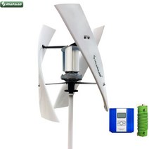 가정용 풍력발전기 소형 전기 가정 발생 제품 전원, 48V, white, MPPT Hybrid Control + 3000w
