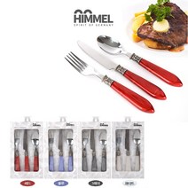 힘멜 양식세트, 1개, 양식셋트 3PCS 레드