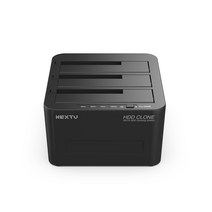 /NEXT-763DCU3/USB3.0 1:2 클론 3베이 외장 도킹스테이션/3.5 2.5형 SATA HDD SSD 지원/동시에 2개의 하드에 복제 가능/외장하드로 사용