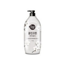샤워메이트 클린코튼 바디워시 목화솜향, 1kg, 1개