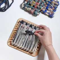 양말목 공예 냄비받침 매트 만들기 직조틀 포함 세트, 직조틀+양말목200G+양말목500G