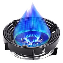 가스로 가스레인지 에너지 절약 열커버 4구 5, 블랙, 1개