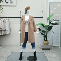 조이너스 여성 핸드메이드 벨티드 롱 코트 JAAW1-CCH360