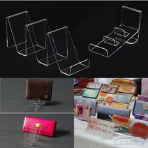 리시안제이 3단 아크릴 지갑진열대 매장진열대 휴대폰쇼케이스, 대