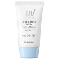 토니모리 유브이 마스터 키즈앤맘 무기자차 마일드 선크림 SPF50+ PA++++, 10개, 45ml