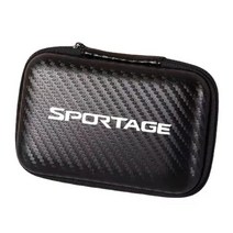 다기능 탄소 섬유 데이터 케이블 보관 가방 자동차 부품 기아 스포티지 2005 자동 문에 적합, [05] 17x10x4