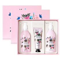 (1+1)메디플라워 로맨틱 홀리데이 바디세트(워시+로션+핸드크림)+(쇼핑백 포함) 바디세트