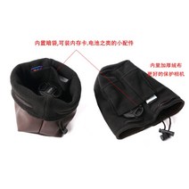카메라 케이스 가방 보관 호환 Leica QP Q2 T S V-LUX M10-P 올림푸스 펜 EP7 EM10III EPL9 E-PL10 EM5II 방수 케이스에 대 한 휴대용 PU, [05] L size Red
