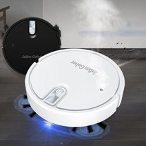 로봇 물걸레청소기 스마트 청소기 5 in 1 무선 진공 다기능 슈퍼 조용한 진공 청소 걸레질 가습 xiaomi 가정용, 하얀
