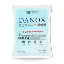 경기케미칼 다녹스 국산 제설제 제설용 염화칼슘, 1포, 20kg