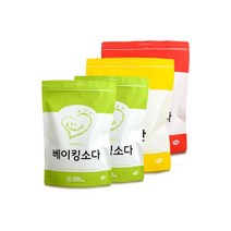 생활세제 특대용량 3종 세트 / 소다/구연산/과탄산