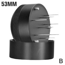 전문 커피 바늘 탬퍼 핸드 탬퍼 레벨러 도구 바 카페 홈 ki h8l5에 대한 에스프레소 커피 교반기 커피 분배기, 53mm
