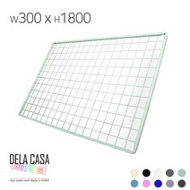델라카사 인테리어 네트망 휀스망 메쉬망 철망 300x1800, 블랙, 1개