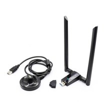 카파이 와이파이 동글 휴대용 무선 USB 1200mbps 네트워크 카드 usb 3.0 어댑터 모뎀 장거리 안테나 홈 오피스 듀얼 밴드 라우터