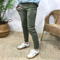 히이즈제이 남자 스판 밴딩 면바지 슬랙스 빅사이즈