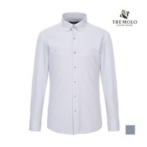 [TREMOLO] 구김제로 스트라이프 셔츠__TRNNLWY1206