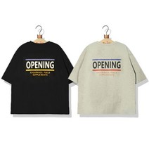 포포나무 오프닝반팔티