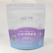 쌍계명차 도라지 맥문동차 1.5Gx20티백, 옵션1 - 기본포장 (박스or비닐포장) (+0원)
