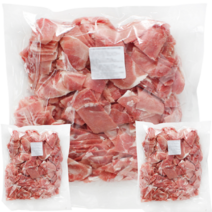 식당용 업소용 대용량 식자재 수입 돼지고기 냉동 돈육앞다리살(제육용) 3kg, 돈육앞다리살(제육용) 3kg*2