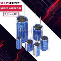 1+1 슈퍼캐패시터 1pcs 패러데이 2.7v 2f 3.3f 4f 4.7f 5f 6f 7f 8f 10f 15f 20f 25f 30f 60f, 1개 2.7v 60f