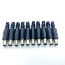 콘넥터 접속자 전선연결단자 dc커넥터 5/10 Pcs DC 암수 전원 공급 장치 플러그 어댑터 5.5mm x 2.1mm DIY, 04 10Pcs Mael_02 5.5 x 2.1mm