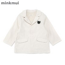 [밍크뮤] (유아) 자수포인트 린넨 자켓_3822512001