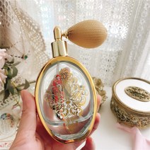 엔틱 레트로 향수병 크리스털 유리병 향수통 향수 공병 용기 예쁜 장식품, 6호 50ml