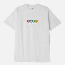 오베이 오베이 (165263301) 인더스트리 반팔티 WHITE
