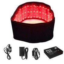 근적외선 패드 슬리밍 벨트LED 램프 조사기 온열기 랩, 220v 국내용, 블랙 LED 벨트