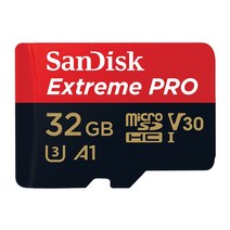 샌디스크 익스트림 프로 마이크로SD카드 SDSQXCY, 32GB