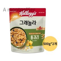 켈로그 통귀리 그래놀라, 1000g, 5개
