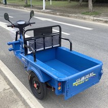 농업용운반차 리어카 충전식구르마 운반차 전동수레, 일반 버전 소형 +48V20A 배터리, 60V