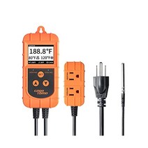 GOQOTOMO Smart Temperature Controller Thermostat Heating and Cooling Mode for Homebrew Fermenter Gre