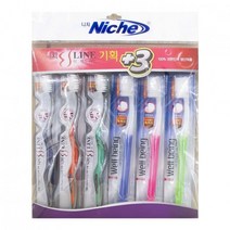 고래백화점 니치 이 에스 라인 칫솔 기획세트 6개입 특허모, 상세페이지 참조