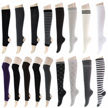 여성 니삭스 오버니삭스 반양말 반장양말