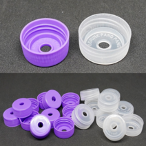 물병 빨대 뚜껑 구멍마개 휴대용 생수용 뚜껑 마개 생수병 페트병 아이 음료 연예인 여배우 스트로우캡, 음료수 전용 (보라 10개1세트)