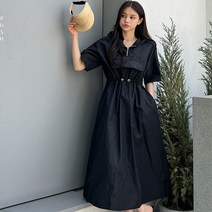 유행의미아 자체제작 바스락 후드 롱원피스(o38540)