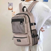 캐주얼 학생 백팩 새학기 선물 메쉬포켓 가방 공용