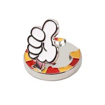 봄 라운딩 필드홀인원 기념품 골프 선물 스탠드 디자인 자석 볼마커, 세븐(레드)